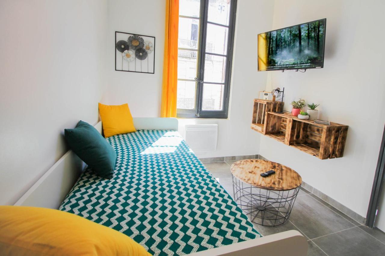 Charmant T2 En Coeur De Ville - 2 Lits + Lit Bebe - Wifi - Imprimante Carcassonne Exterior photo